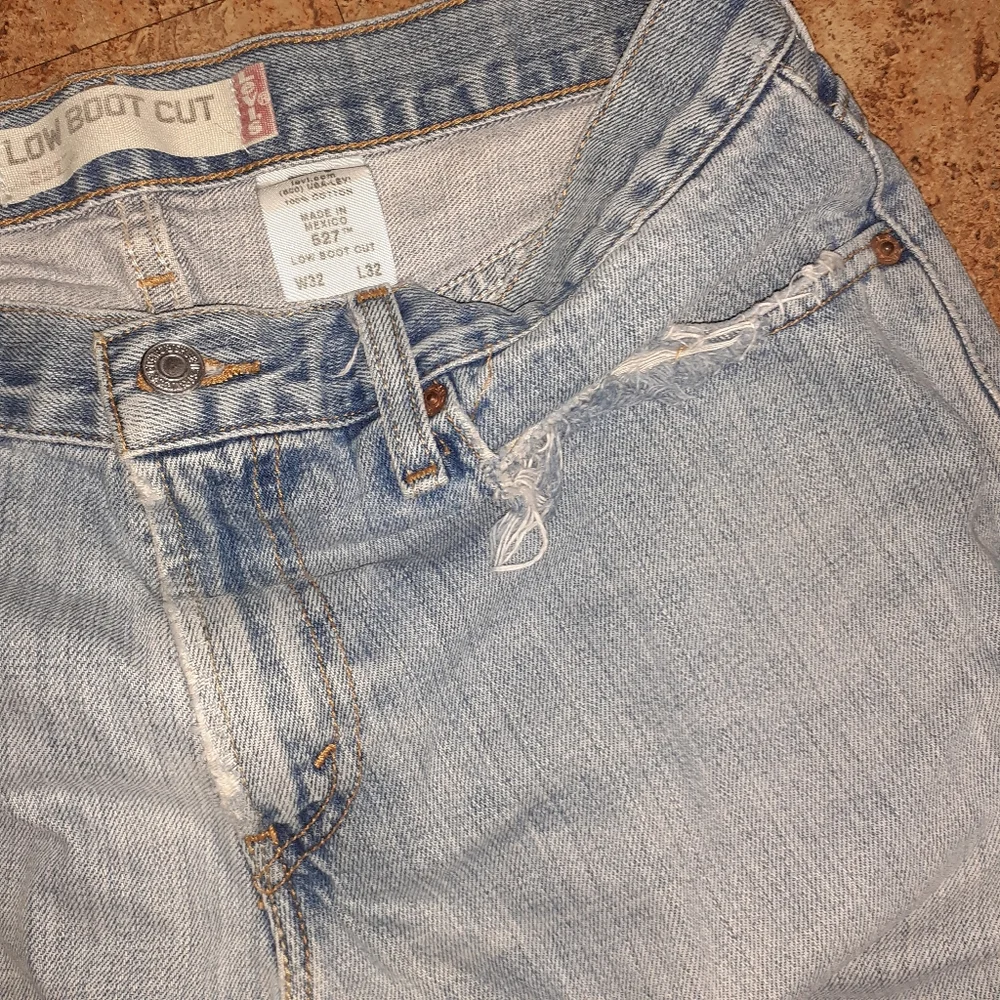 Levi's 527 Jeans Vintage Y2K Early 00s Very Distressed